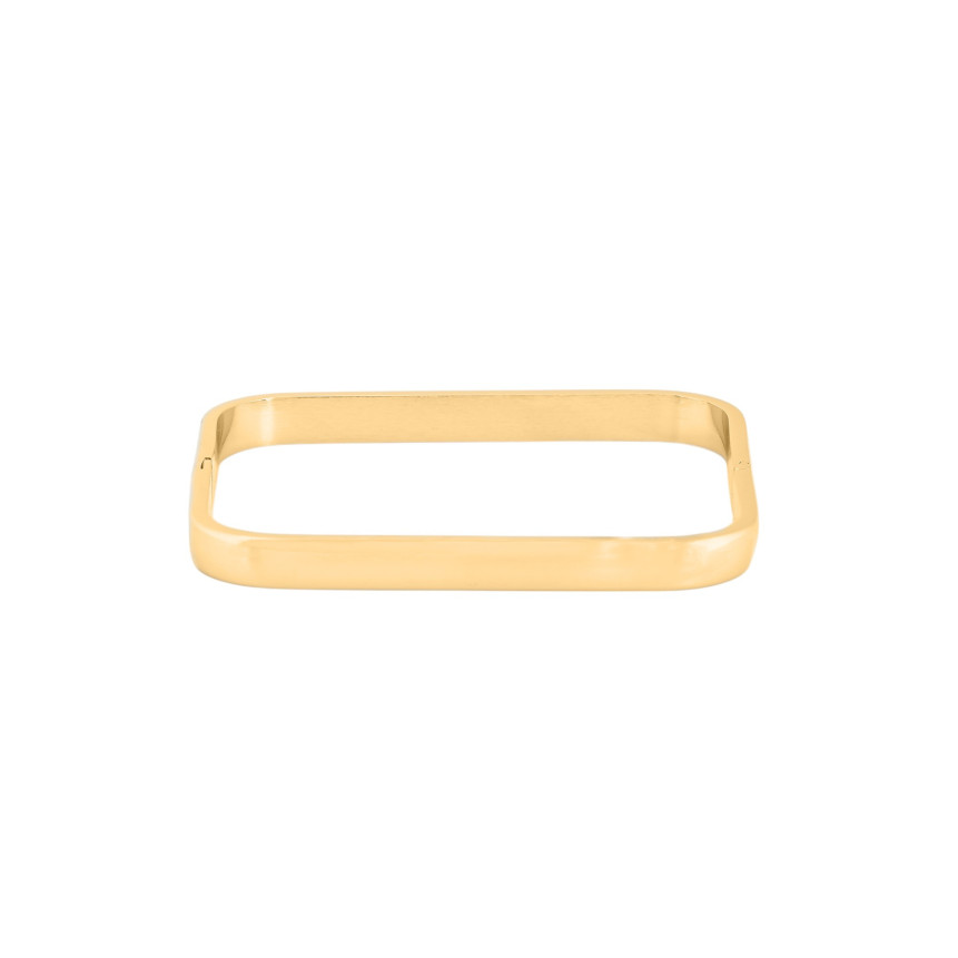 Bracelet carré en acier inoxydable