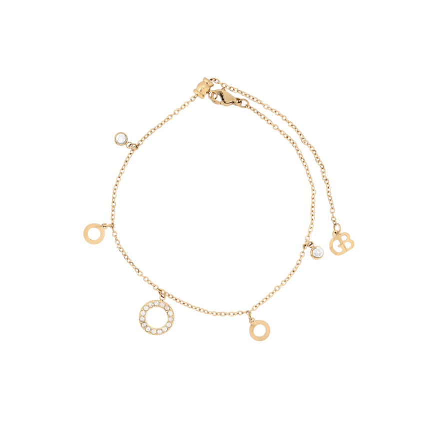 Bracciale piede acciaio cerchi GB
