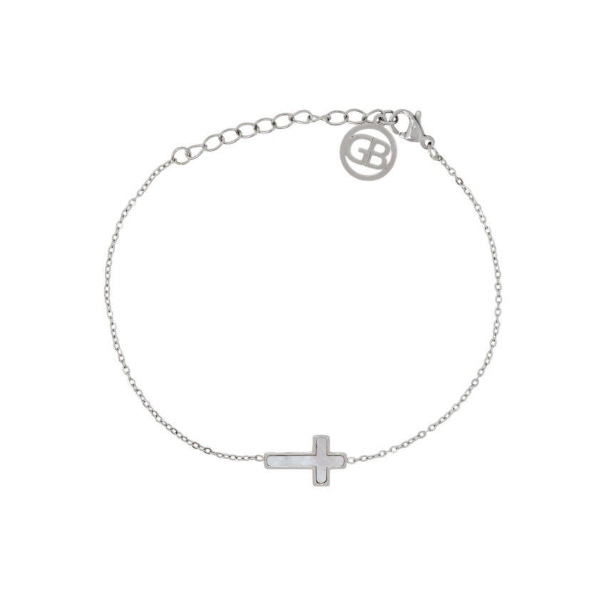 Bracciale in acciaio di base attraverso GB