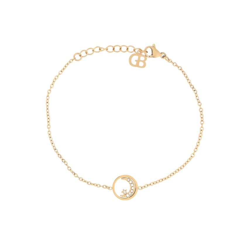 Steel bracelet moon GB