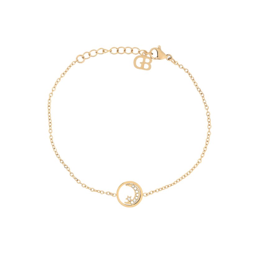 Pulseira em aço lua GB