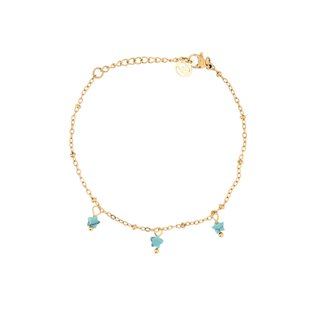 Conjunto pulseiras em aço estrela GB
