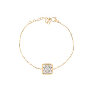 Pulseira em aço geométrica GB