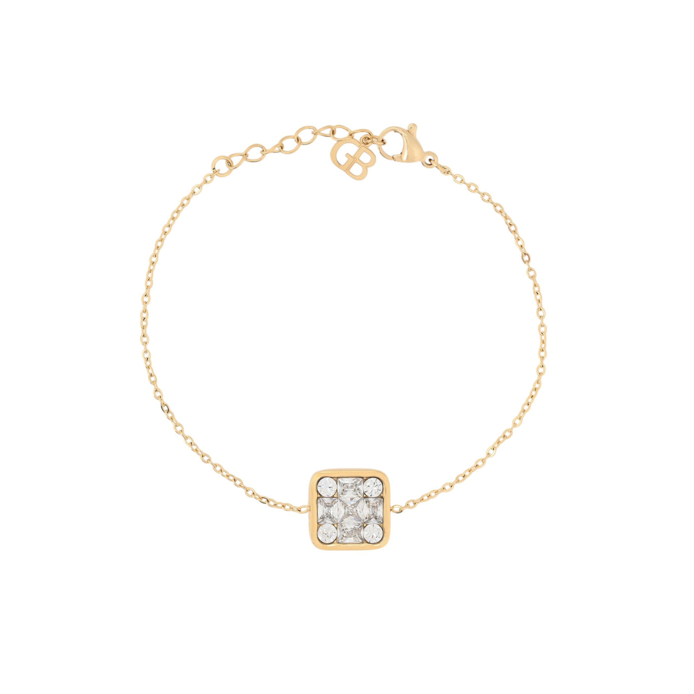 Pulseira em aço geométrica GB
