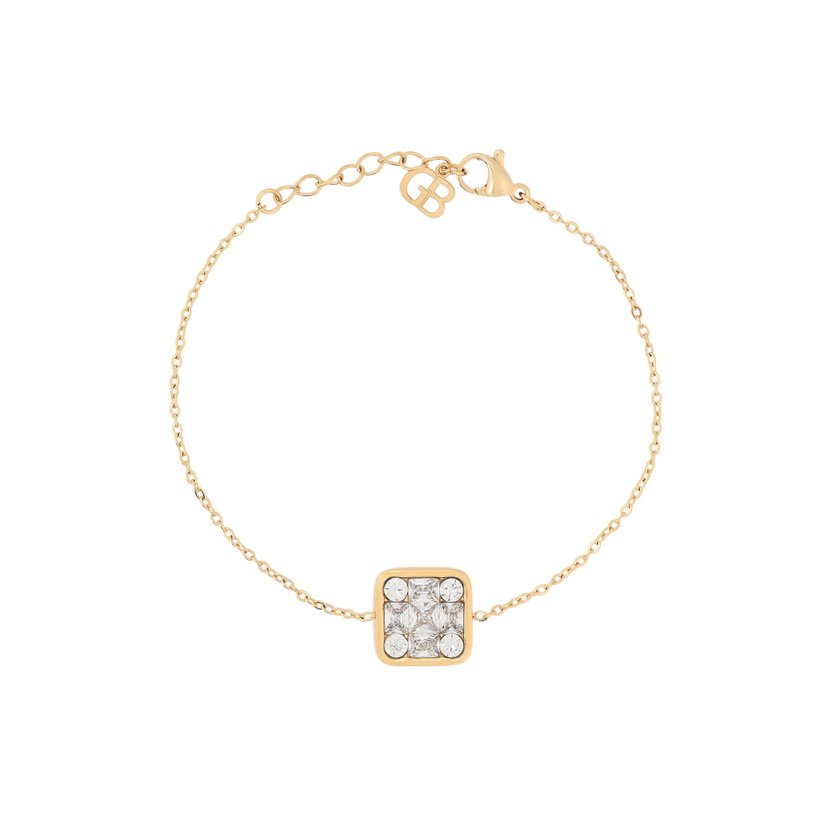 Pulseira em aço geométrica GB