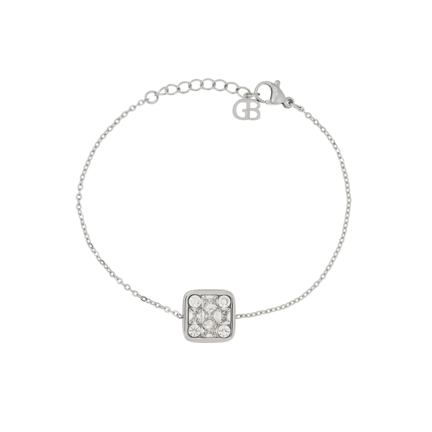 Pulseira em aço geométrica GB