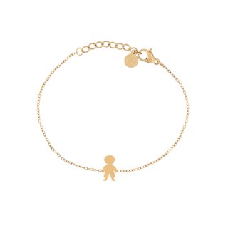 Pulseira aço simples menino GB