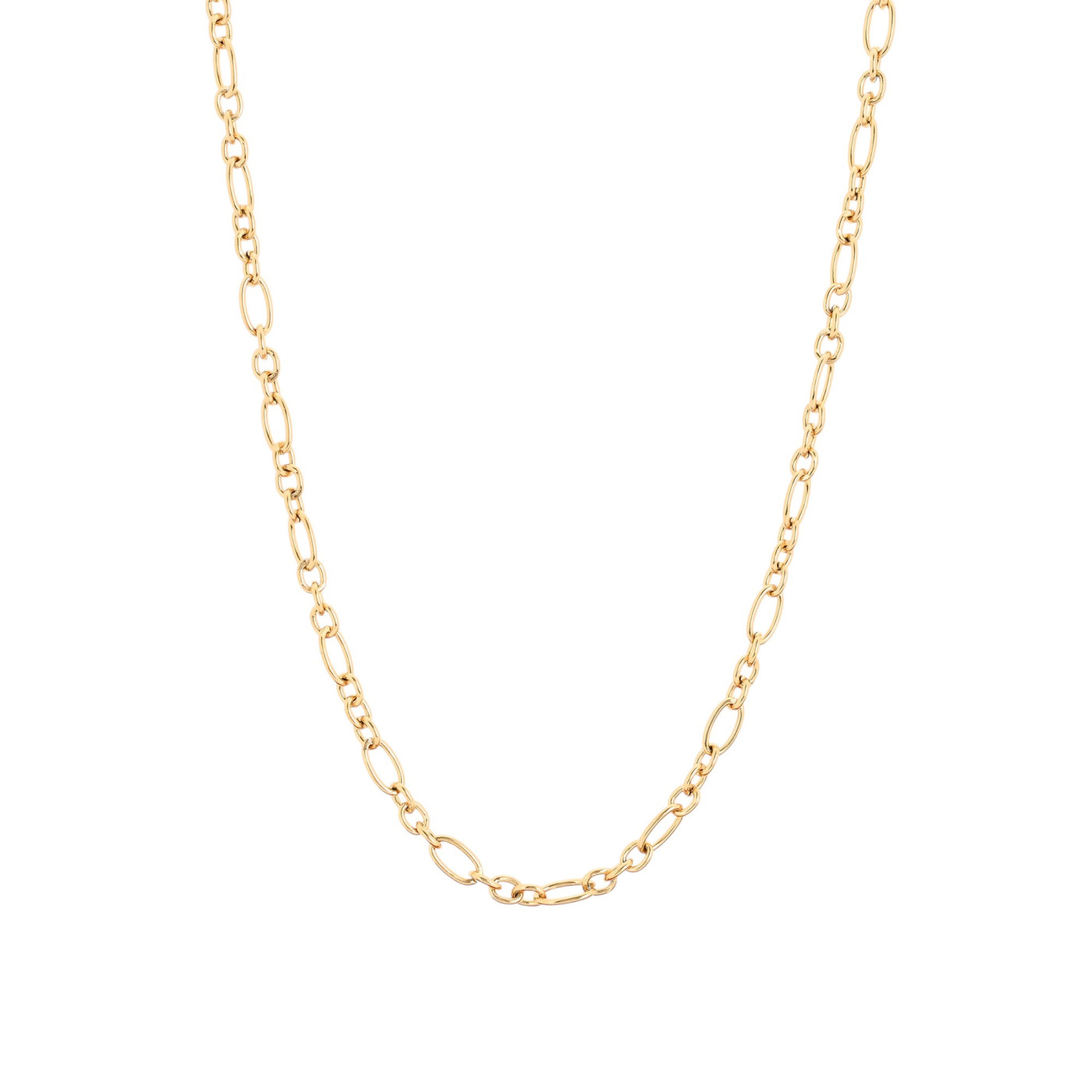 Collier homme en acier de 75 cm