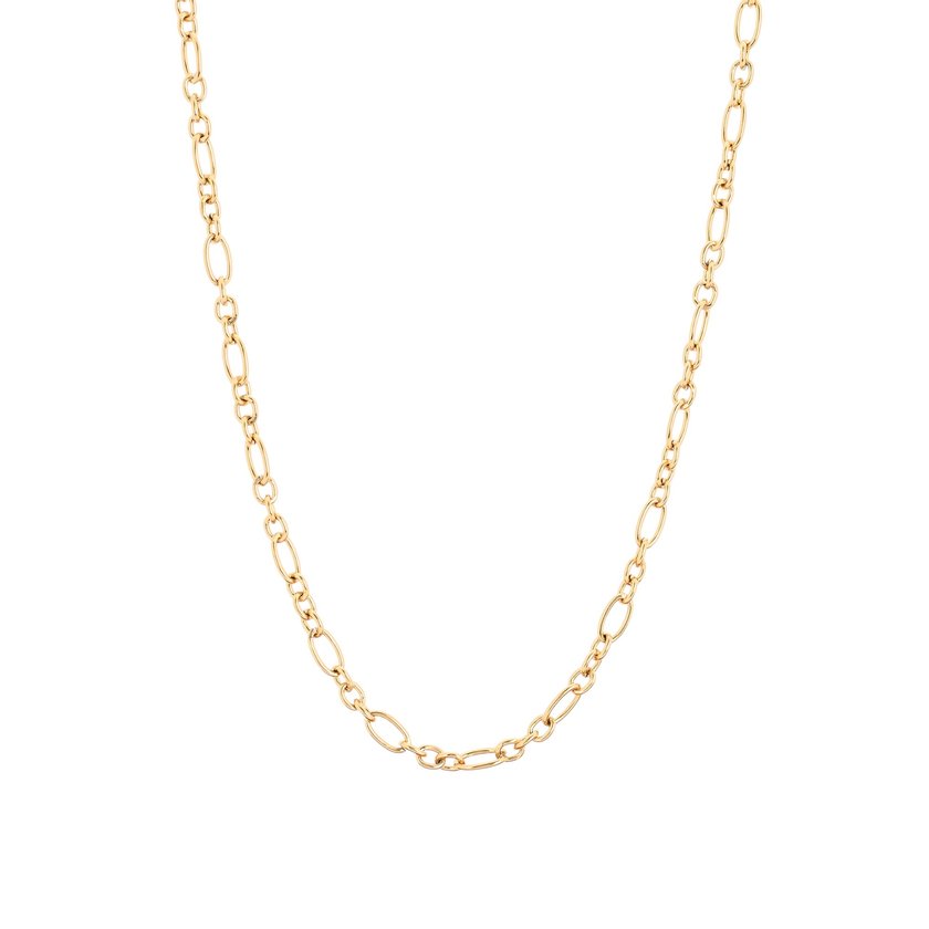 Collar de hombre en acero de 75 cm