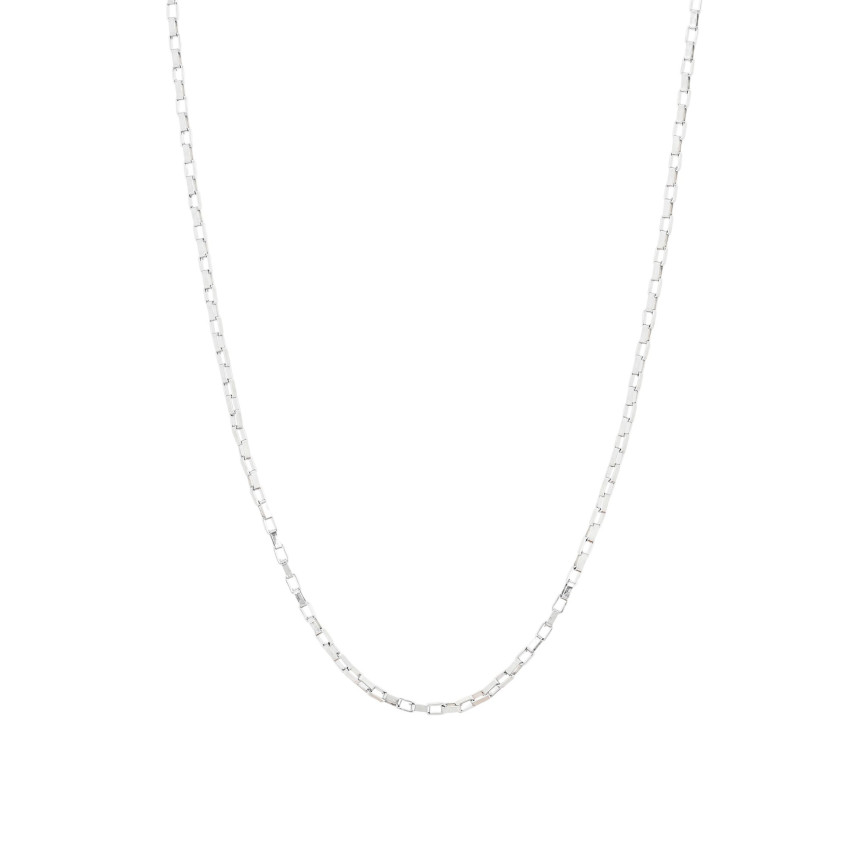 Collar de hombre en acero de 75 cm