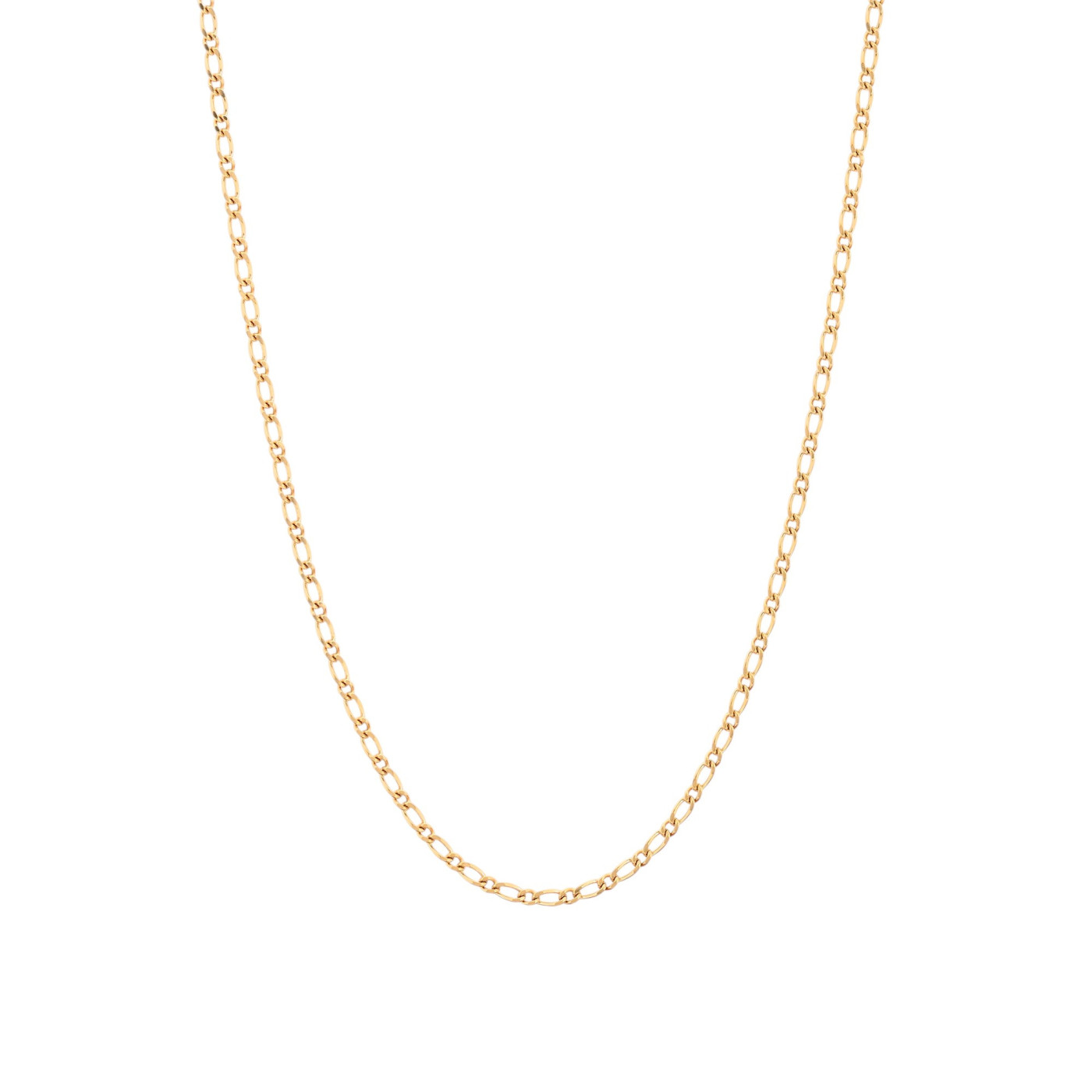 Collar de hombre en acero de 75 cm