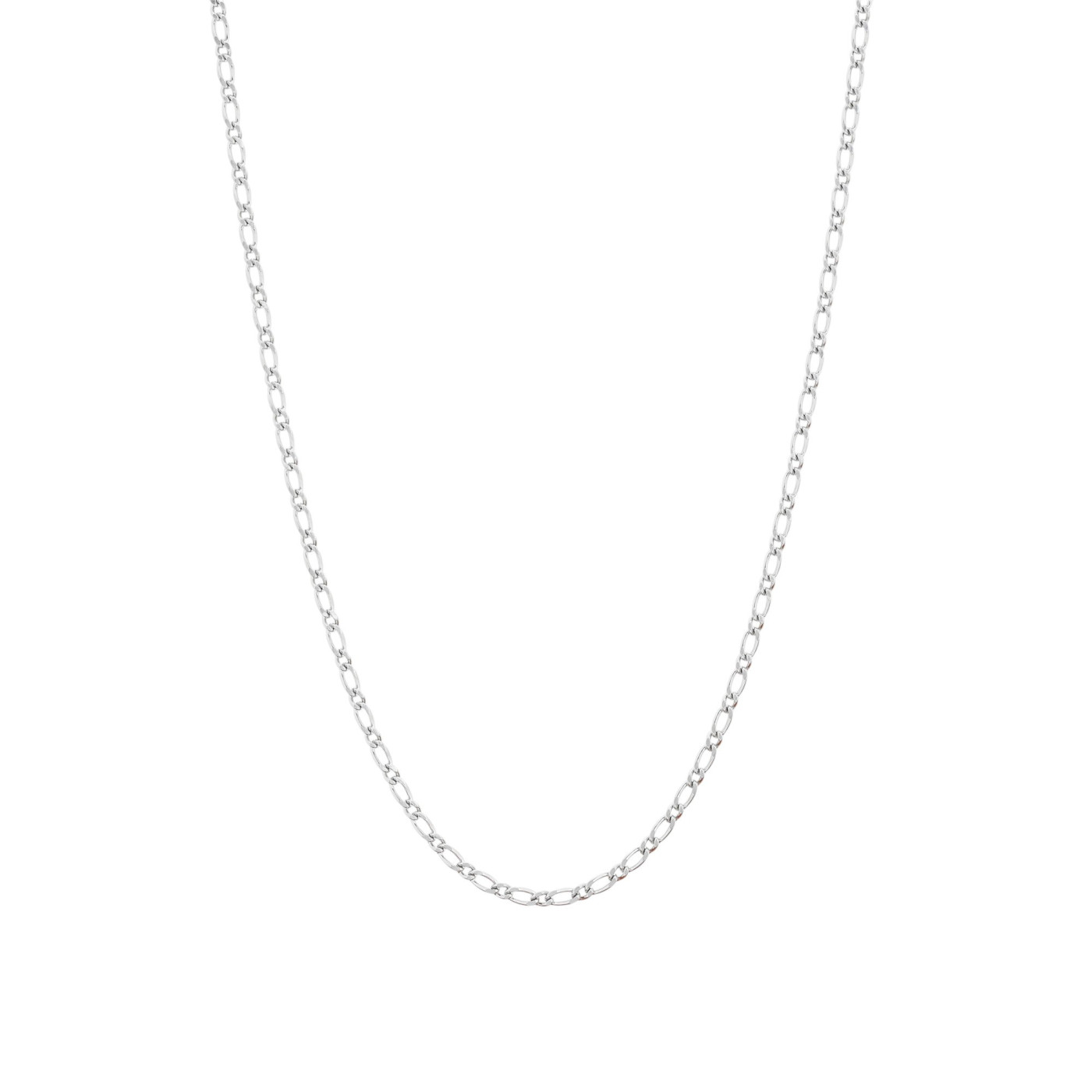 Collier homme en acier de 75 cm