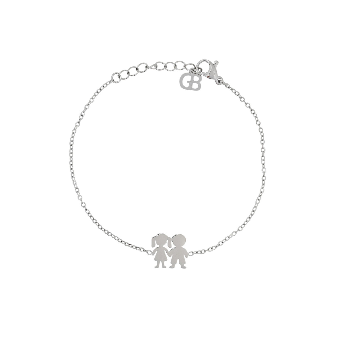 Pulsera pareja en acero GB