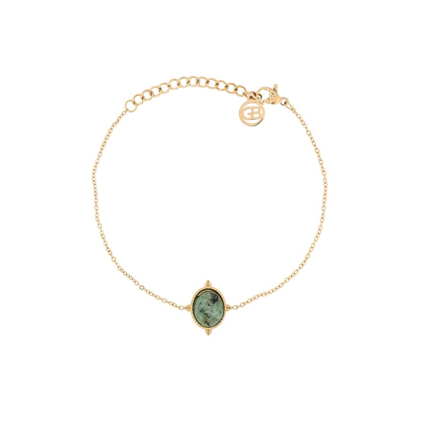 Bracciale in acciaio pendenti rotondo GB