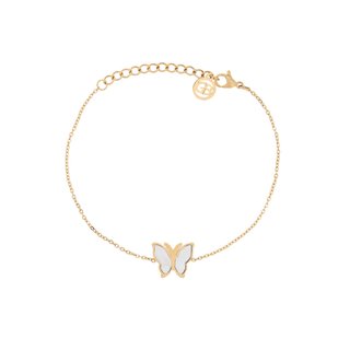 Steel bracelet basic butterfly GB