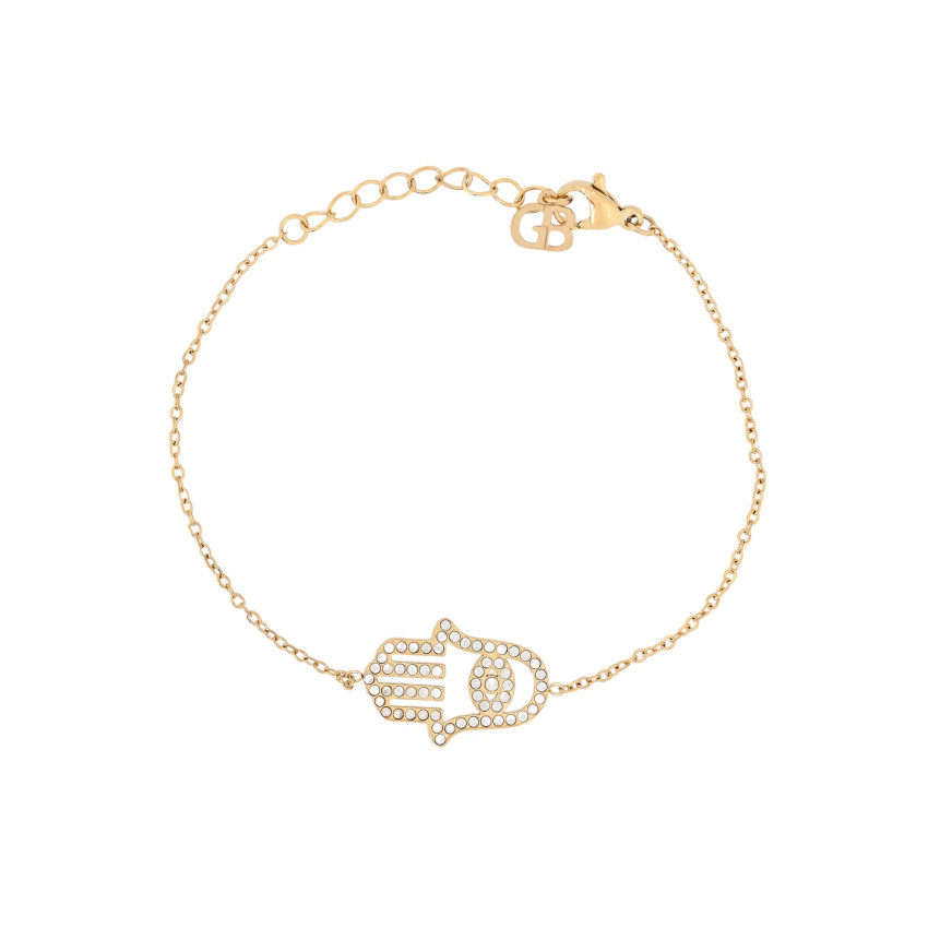 Pulseira em aço mão GB