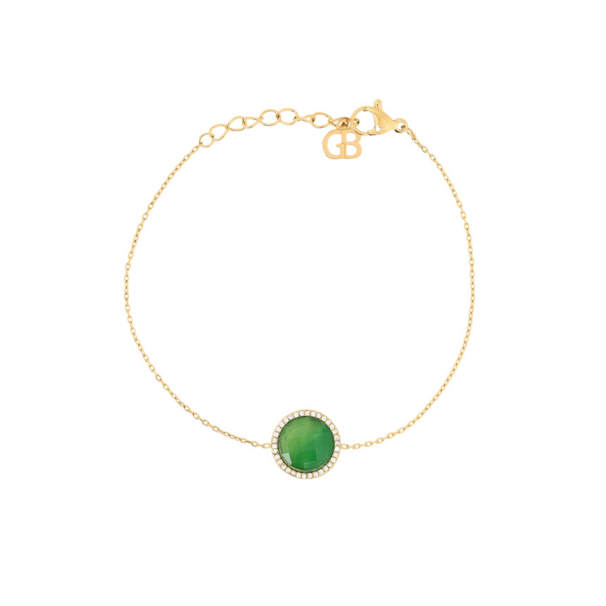Bracciale in acciaio rotondo GB
