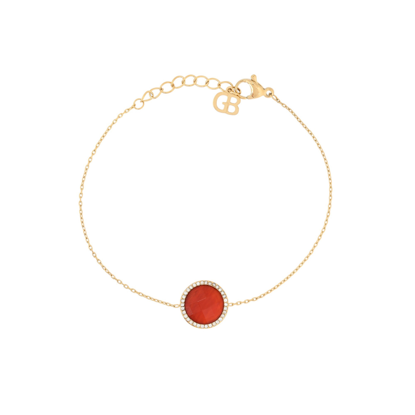 Bracciale in acciaio rotondo GB