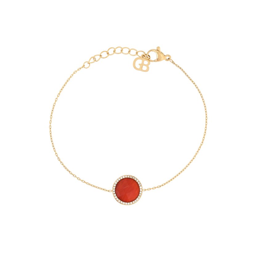 Bracciale in acciaio rotondo GB