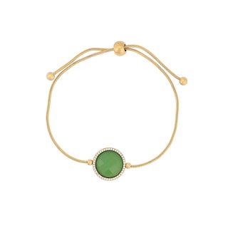 Pulseira ajustável em aço redonda GB