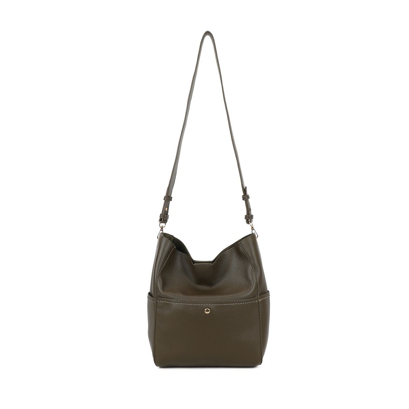 Sac à main Shopper avec bouton