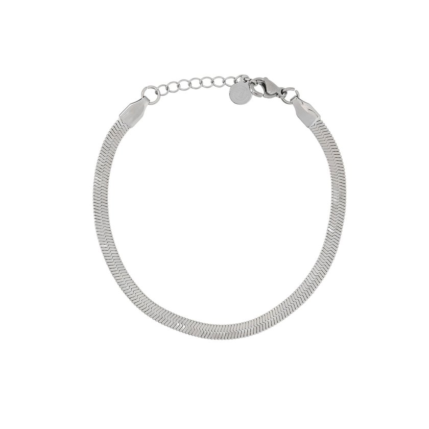 Bracciale in acciaio semplice 4mm GB