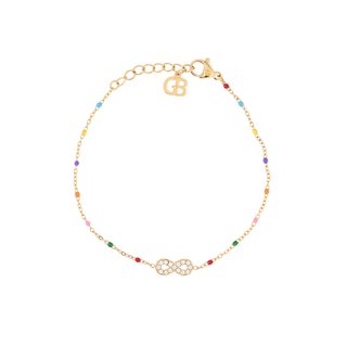 Bracciale n acciaio infinito GB