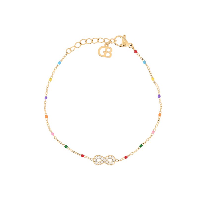 Pulsera de acero infinito GB