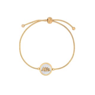 Bracciale regolabile in acciaio mãe GB
