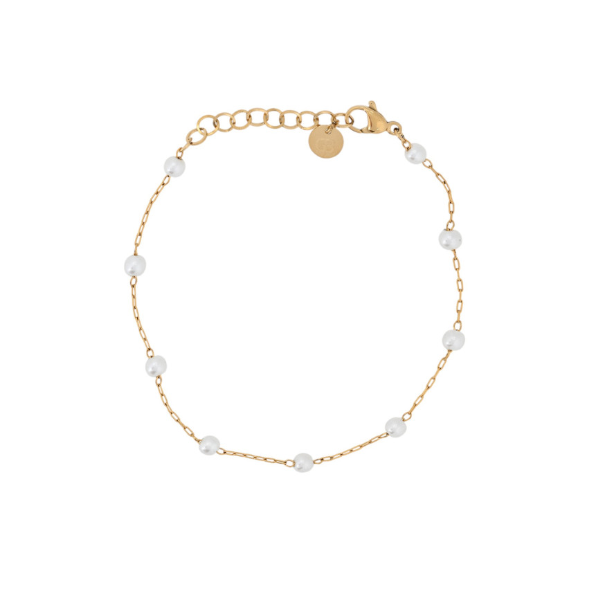Pulseira com pérolas pequenas GB