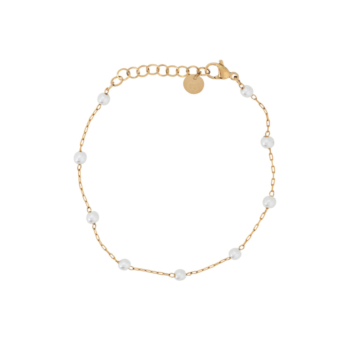 Pulseira com pérolas pequenas GB