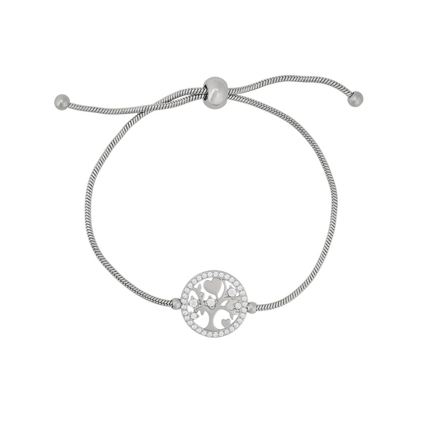 Pulsera Delicate árbol y corazones
