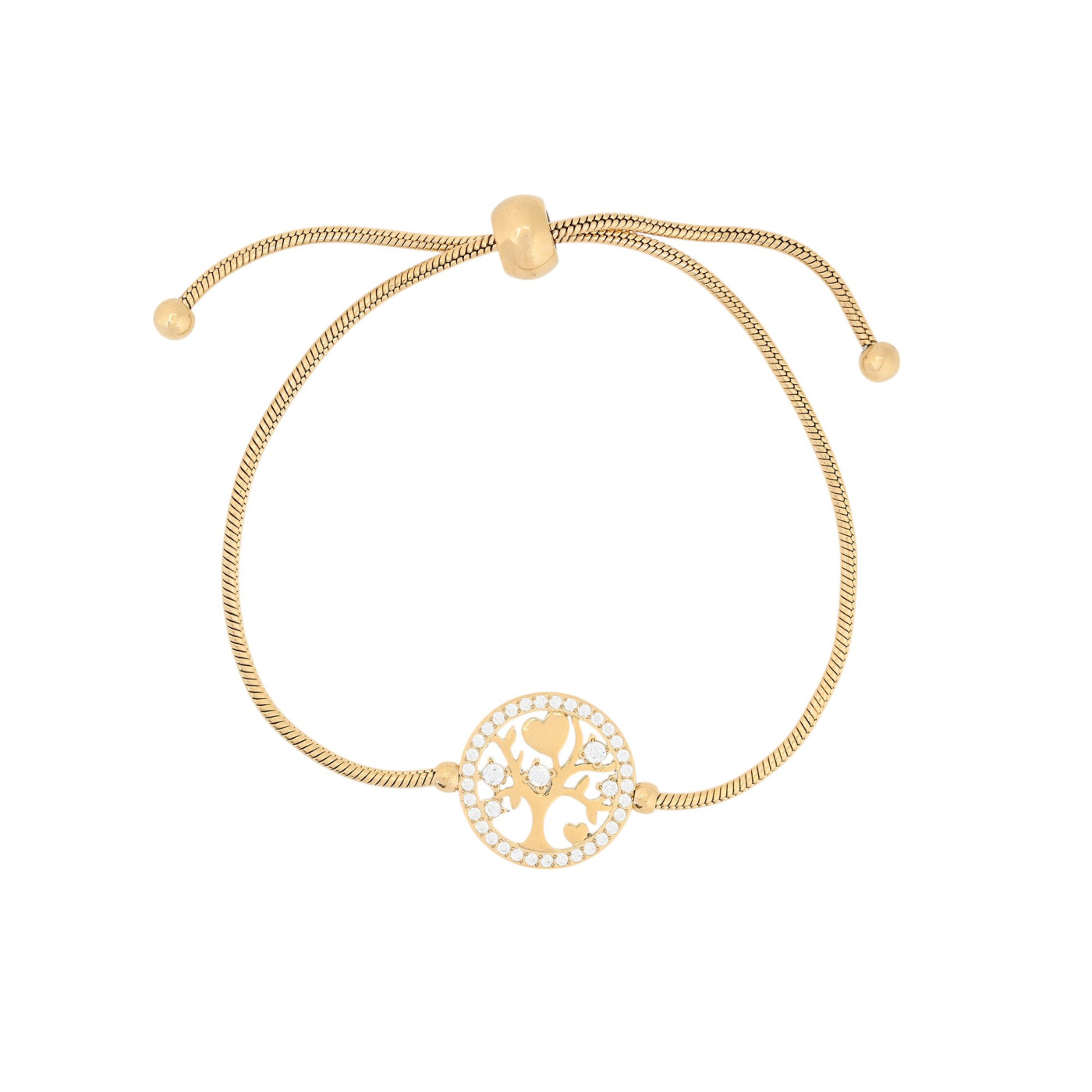 Bracciale Delicate albero e cuori