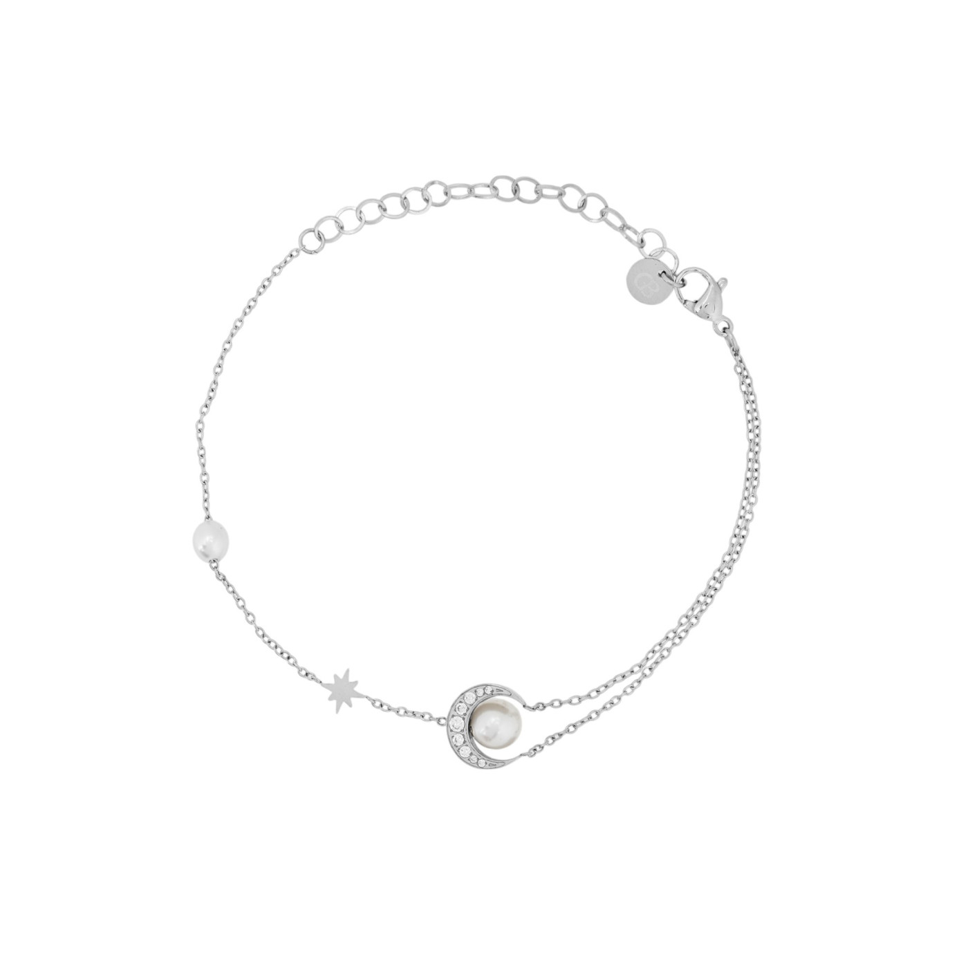 Delicate bracelet with moon