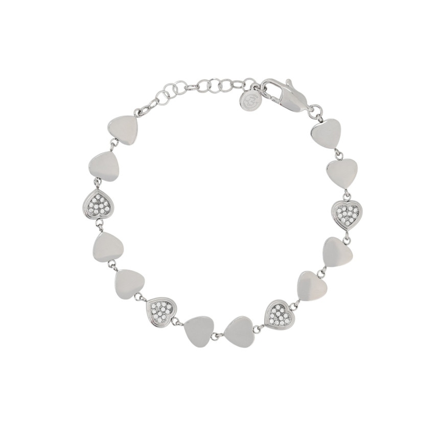 Pulseira Prestige com corações