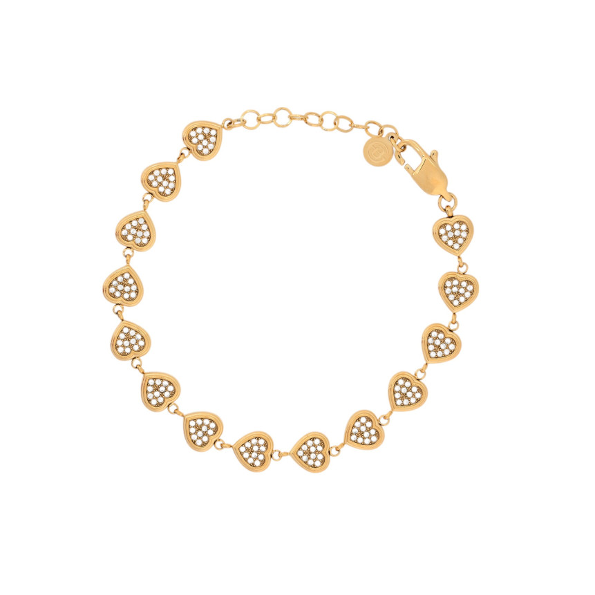 Pulsera Prestige con corazones
