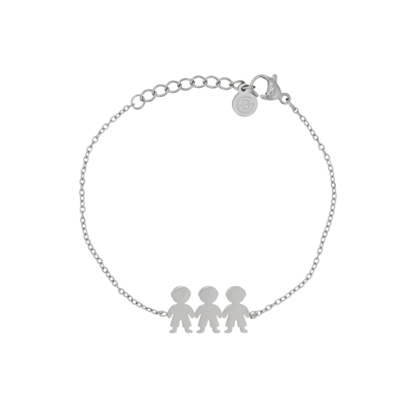 Delicate bracelets with three boys