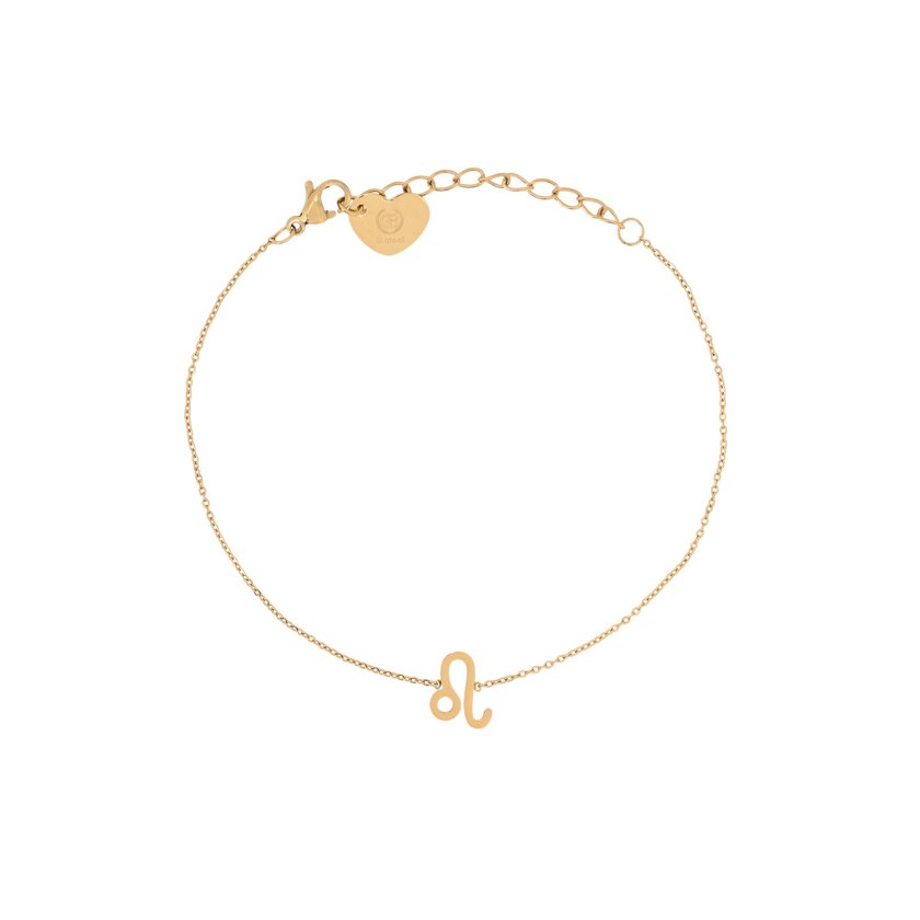 Bracelet in steel sign GB