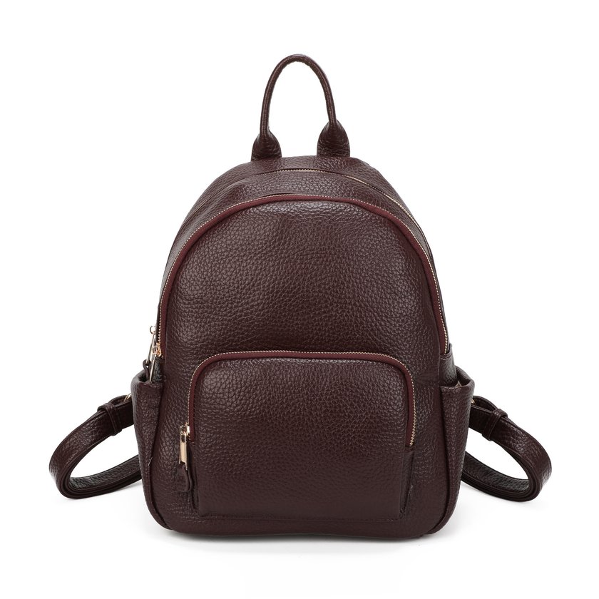 Backpack with Multiple Zippers