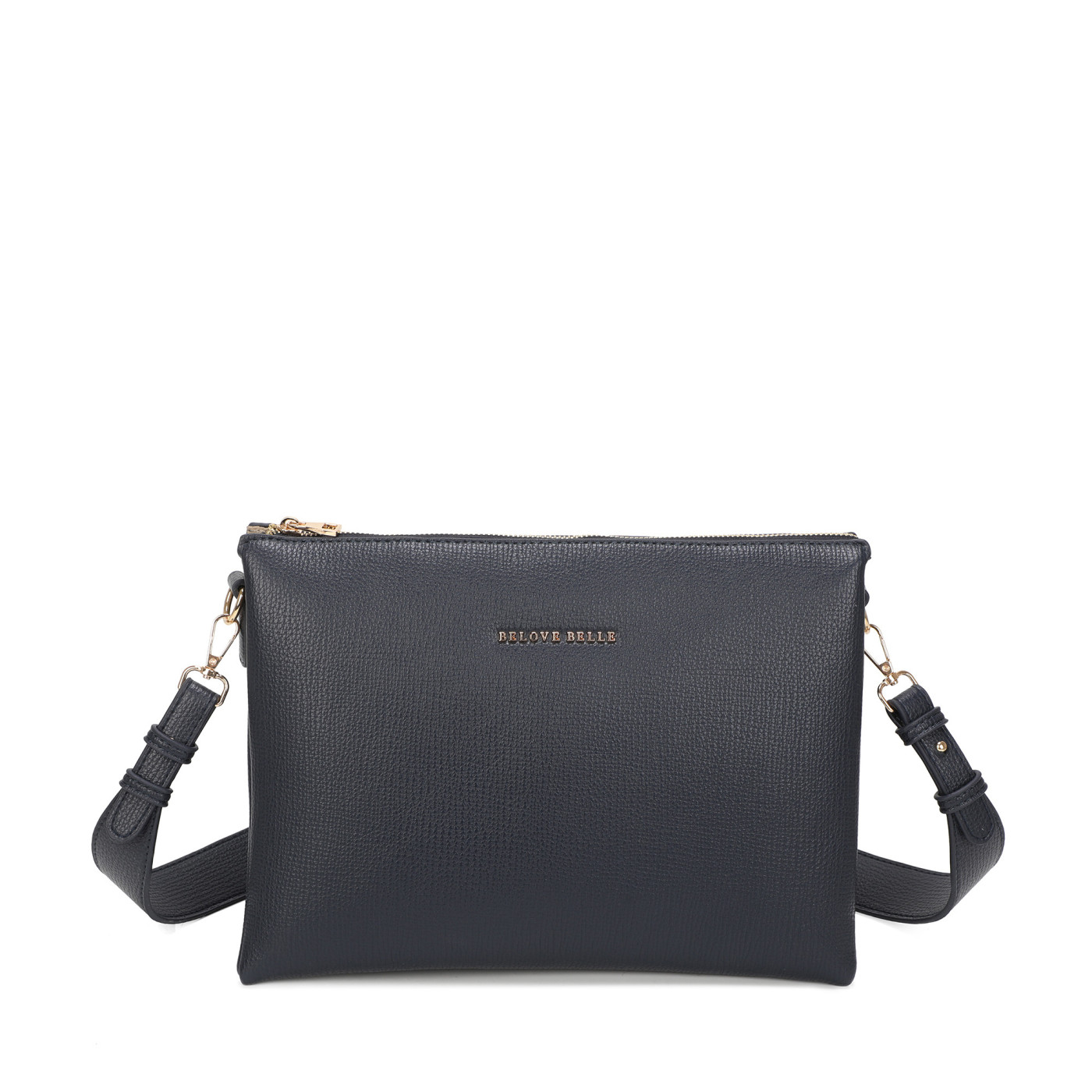 Bolso bandolera dividido en tres