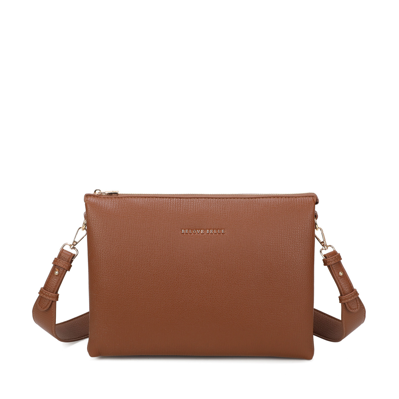 Bolso bandolera dividido en tres