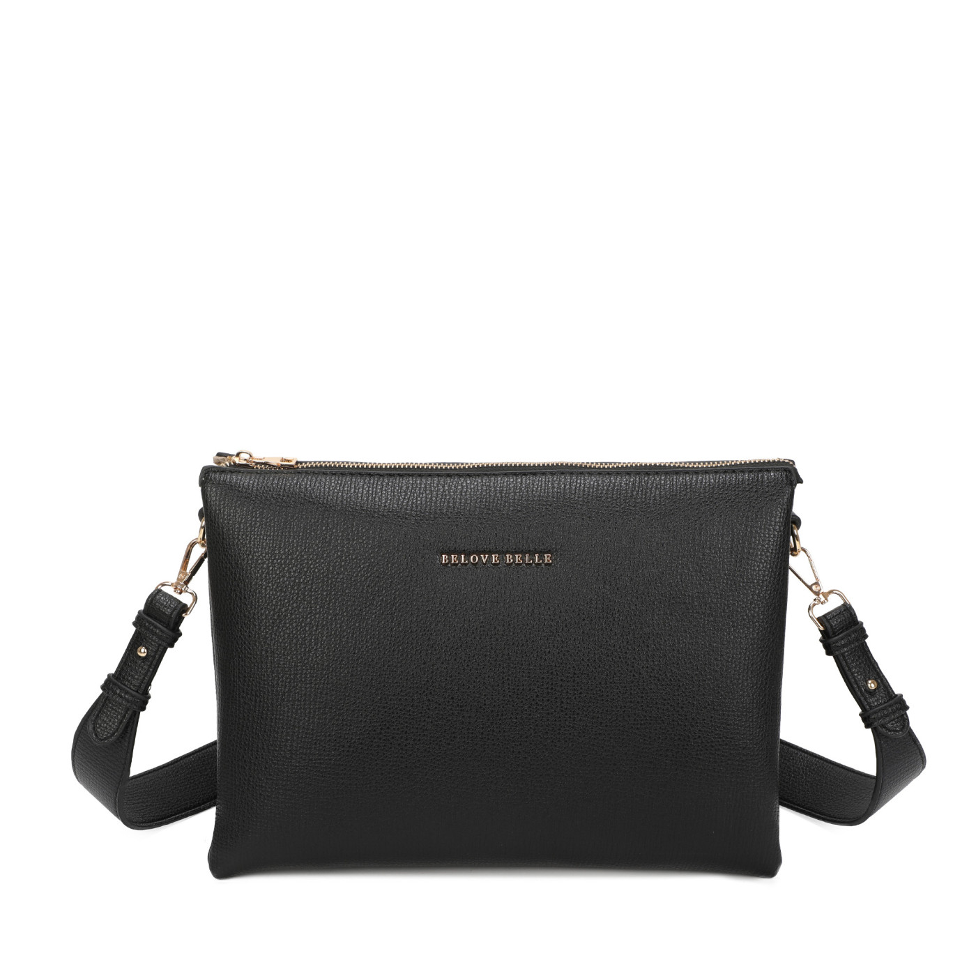 Bolso bandolera dividido en tres