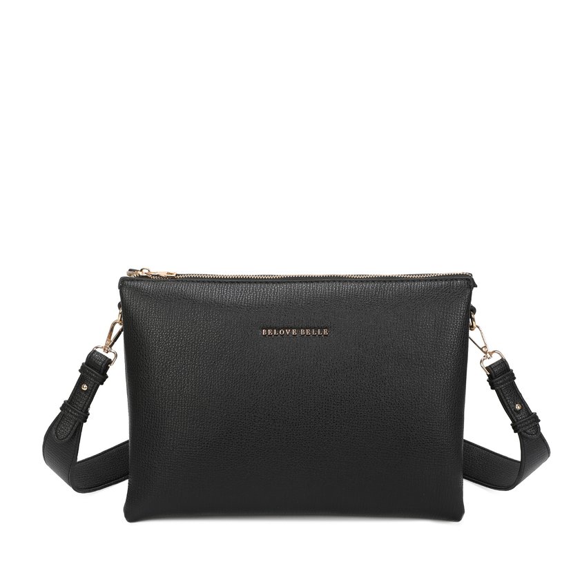 Bolso bandolera dividido en tres