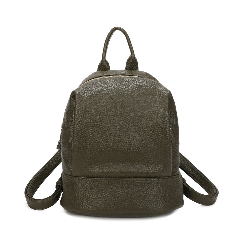 Backpack with Multiple Zippers