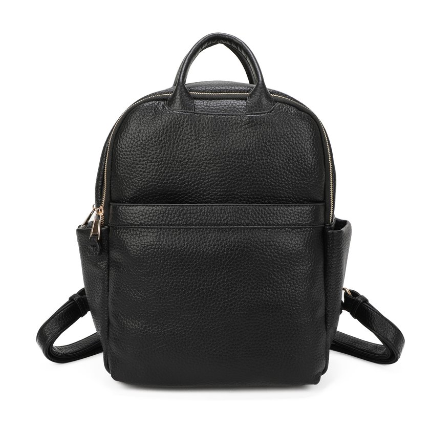 Backpack with Multiple Zippers
