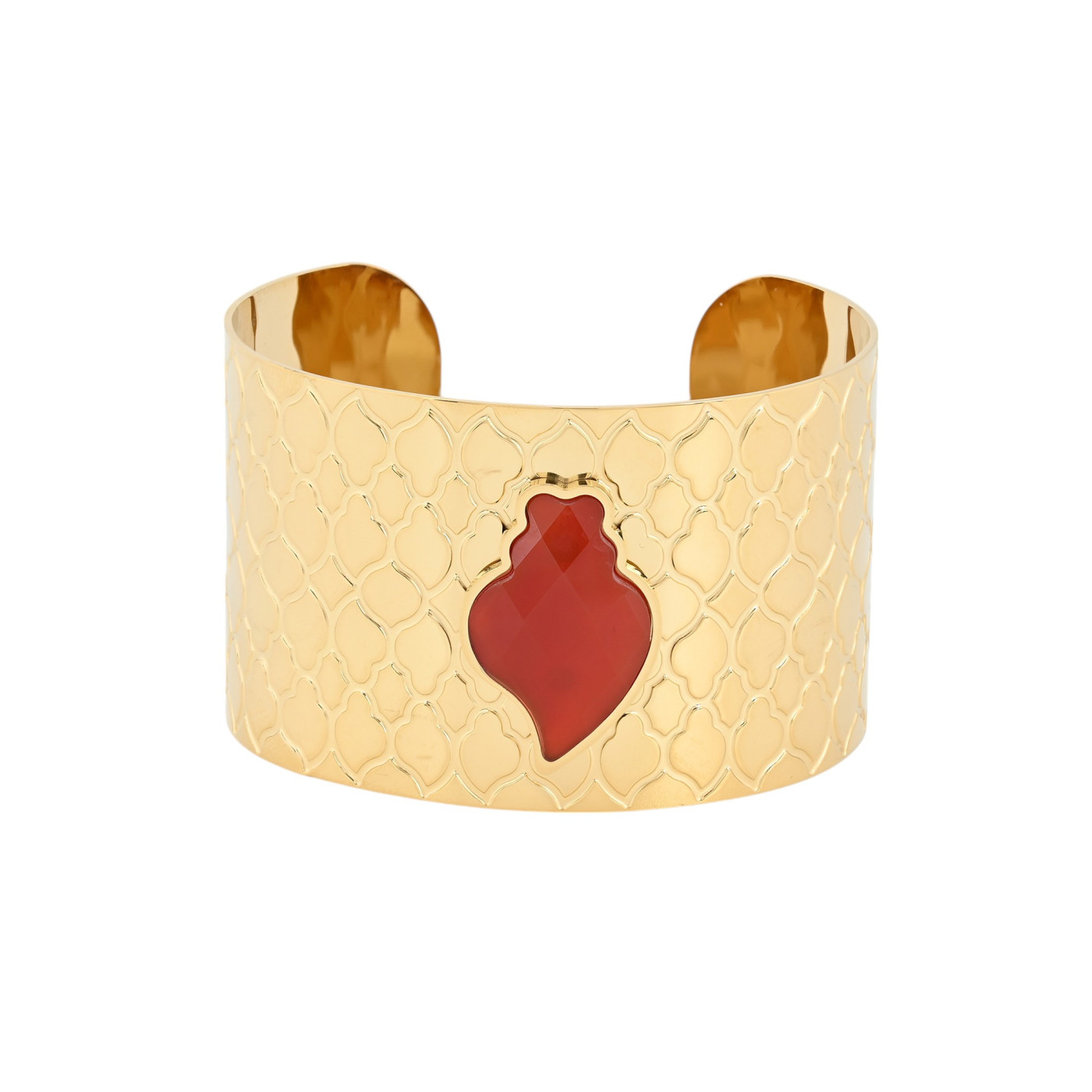 Pulseira rígida aço coração viana GB