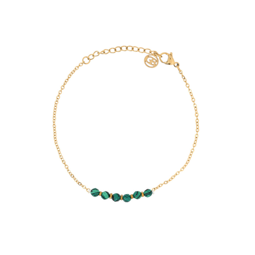 Set bracciali acciaio verdi GB