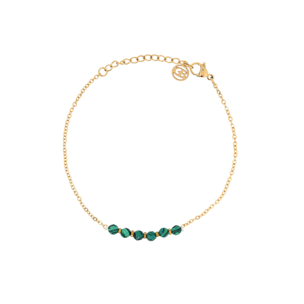 Set bracciali acciaio verdi GB