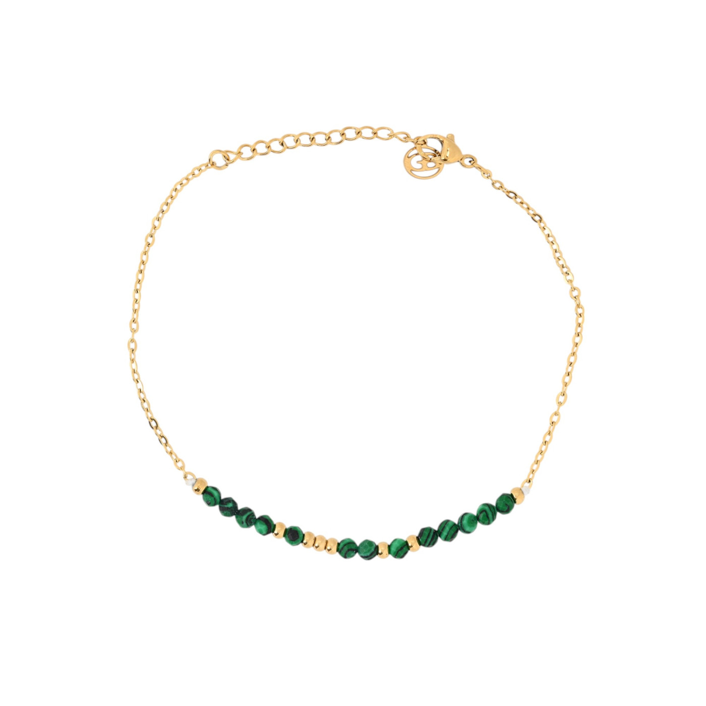 Set bracciali acciaio verdi GB