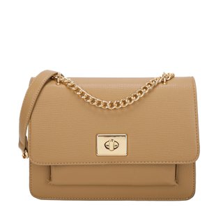 Sac à bandoulière avec chaîne dorée